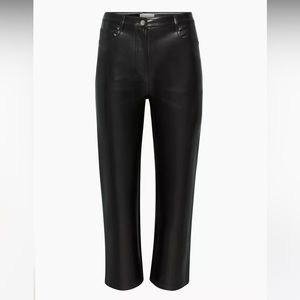 Aritzia Wilfred Melina Vegan Leather Pant